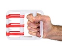 Fabrication CanDo Rubber-Band Hand Exerciser w/ Latex Bands, Assorted Color