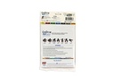 Fabrication CanDo 4 ft Low Powder Easy Exercise Band w/ PEP Pack, Assorted Color, 3 Pieces/Pack