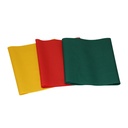 Fabrication CanDo 4 ft Latex Free Easy Exercise Band w/ PEP Pack, Assorted Color, 3 Pieces/Pack