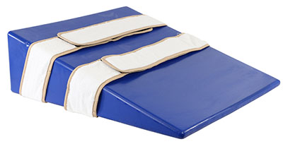 Fabrication CanDo Skillbuilders 10 inch x 20 inch x 22 inch Small Deluxe Strap Wedge
