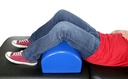Fabrication CanDo Skillbuilders 12 inch x 22 inch x 8 inch Foam Positioning Knee Saddle Crescent
