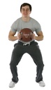 Fabrication CanDo 6.6 lb Molded Dual Handle Medicine Ball, Tan