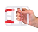 Fabrication CanDo Rubber-Band Hand Exerciser w/ Red Bands