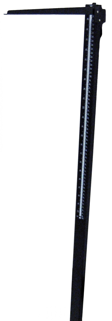 Health O Meter Professional Aluminum Wall Mount Height Measuring Rod Kit for Wall or 400KL/402KL/402LB/450KL Scales