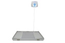 Health O Meter Professional 454 kg Digital Wheelchair Dual Ramp Scale Kilograms Only w/ Extra Large Platform