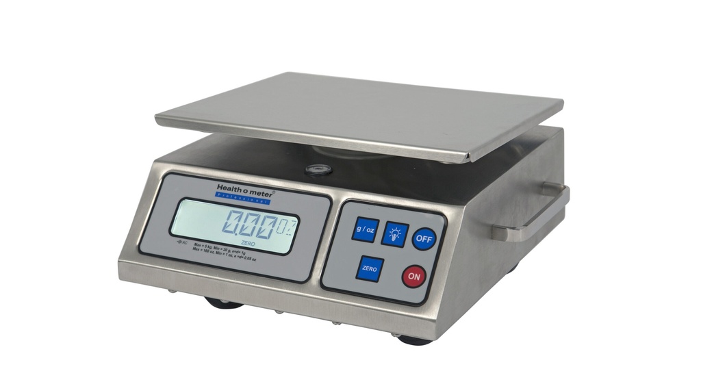 Health O Meter Professional 176 oz Digital Wet Diaper/Lap Sponge/Organ Scale w/ Tray