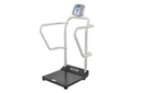 Health O Meter Professional 454 kg Digital Platform Scale Kilograms Only w/ Extra Wide Handrails