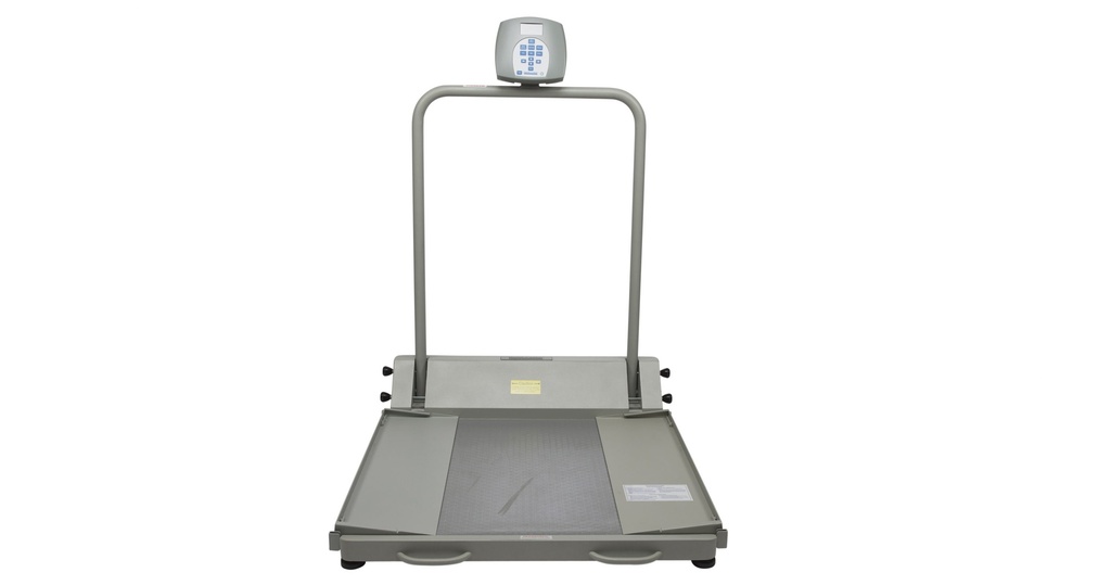 Health O Meter Professional 454 kg Digital Wheelchair Dual Ramp Scale Kilograms Only w/ Large Platform