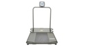 Health O Meter Professional 454 kg Digital Wheelchair Dual Ramp Scale Kilograms Only w/ Large Platform