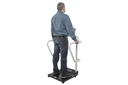 Health O Meter Professional 454 kg Digital Platform Scale Kilograms Only w/ Extra Wide Handrails