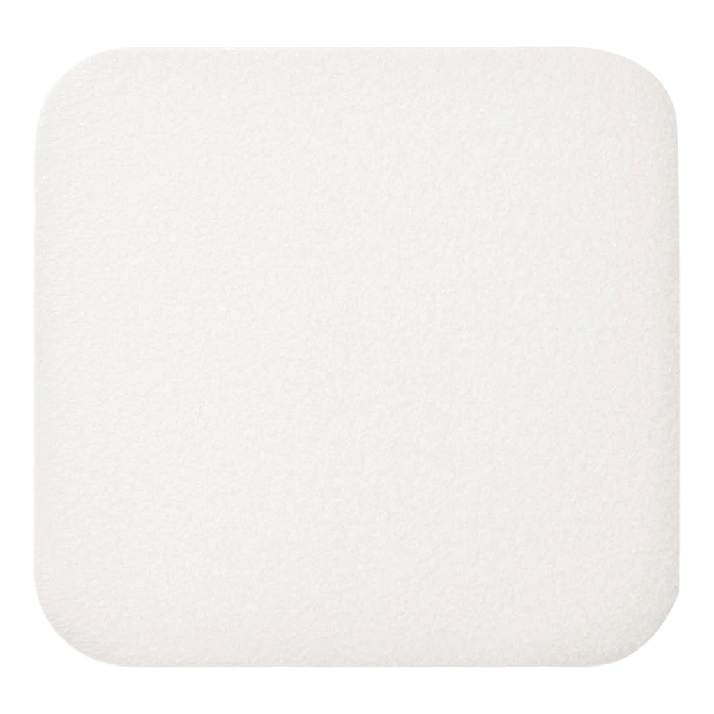 Molnlycke Mepilex 4 inch x 4.72 inch Silicone Foam Self-Adherent Absorbent Dressings - 50/Case