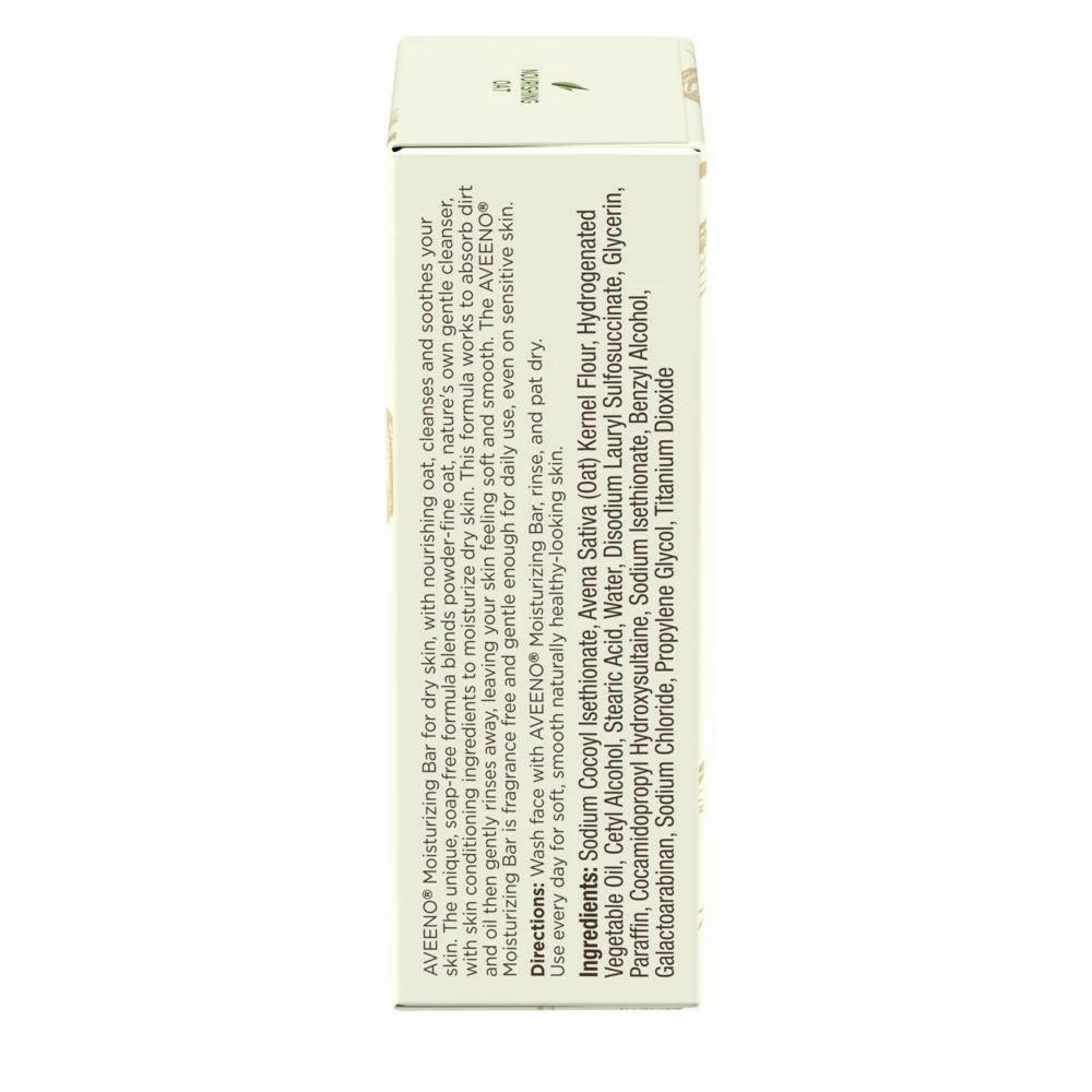 Johnson & Johnson Aveeno 3.5 oz Moisturizing Cleansing Bar, 24/Case