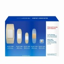 Johnson & Johnson Band-Aid Assorted Variety Sterile Sheer Adhesive Bandages, 18 Boxes/Case