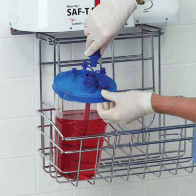 Cardinal Health SAF-T Pump™ Waste Disposal System, 1/cs