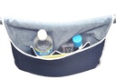 Walker Saddle Bag, (4) 4" x 5" Internal Pockets, 10" x 10½", Denim