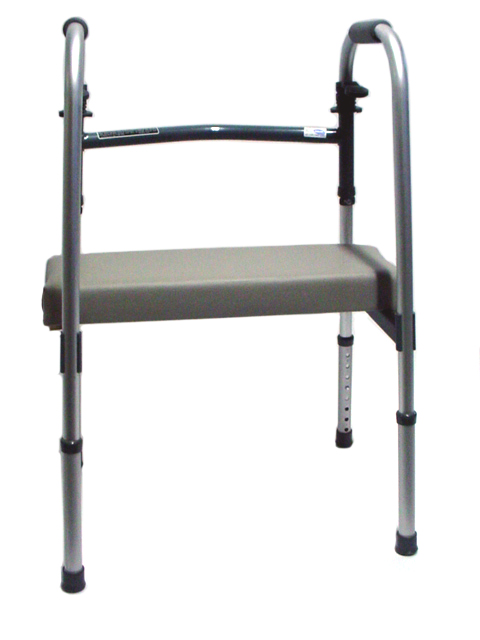 Kinsman Enterprises, Inc. Walker Rest Seat, Foam Padded with Vinyl Cover, 8" x 24" x 2¾"