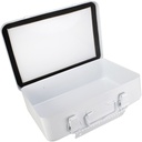 First Aid Only Weatherproof Horizontal Metal Case with Gasket & Handle Hanger, 16/Unit