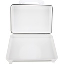 First Aid Only Weatherproof Polypropylene Plastic Case with Gasket & Handle Hanger, 16/Unit