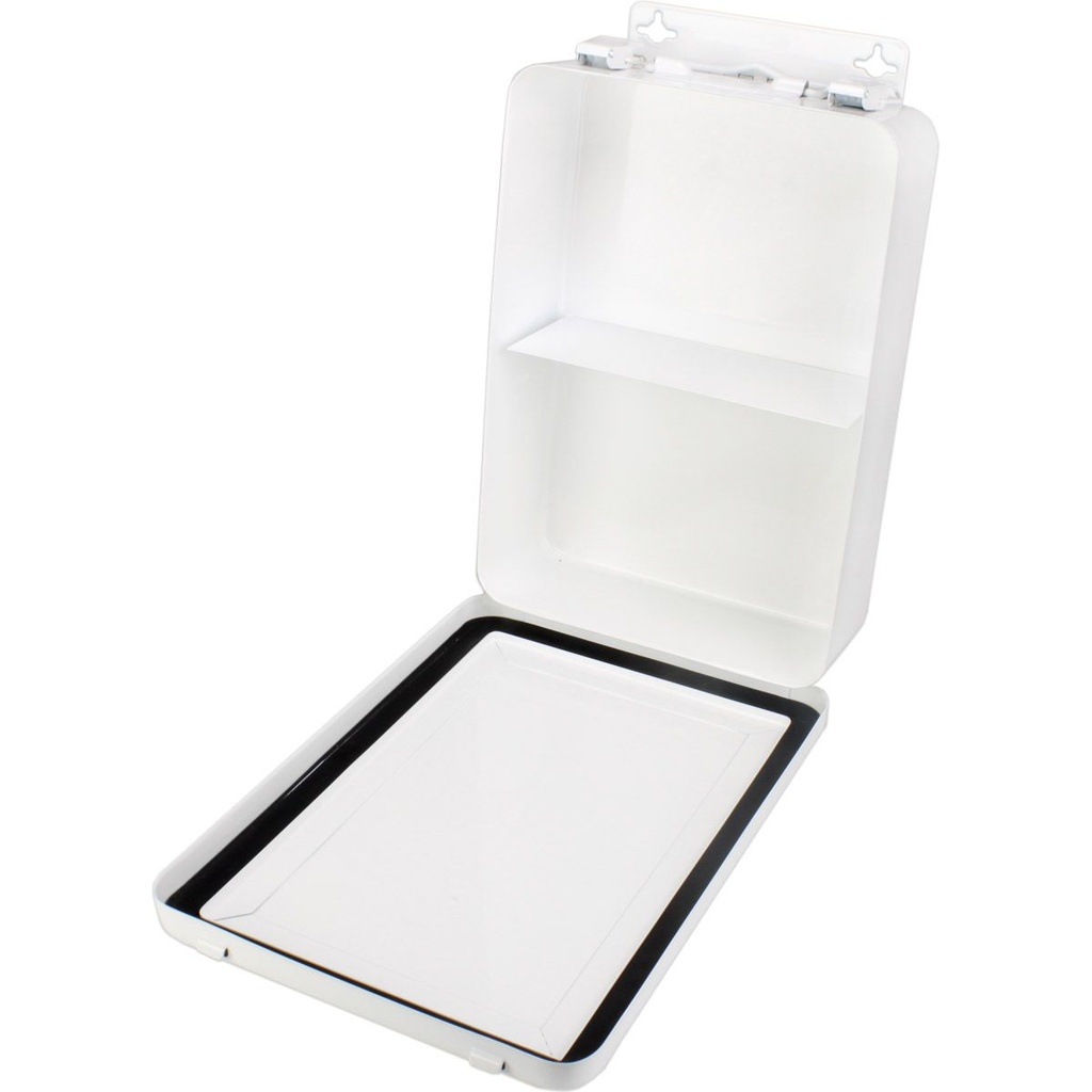 First Aid Only Weatherproof Vertical Metal Case with Gasket & Handle Hanger, 16/Unit