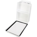 First Aid Only Weatherproof Vertical Metal Case with Gasket & Handle Hanger, 16/Unit