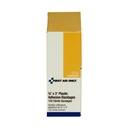 First Aid Only 3/4 inch x 3 inch Sterile Plastic Bandage, 100/Box