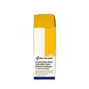 First Aid Only Metal Detectable Fabric Fingertip Bandage, Blue, 25/Box