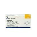 First Aid Only Assorted Sizes Adhesive Plastic Bandage, 20/Box
