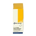 First Aid Only 1 inch x 3 inch Sterile Adhesive Plastic Bandage, 100/Box