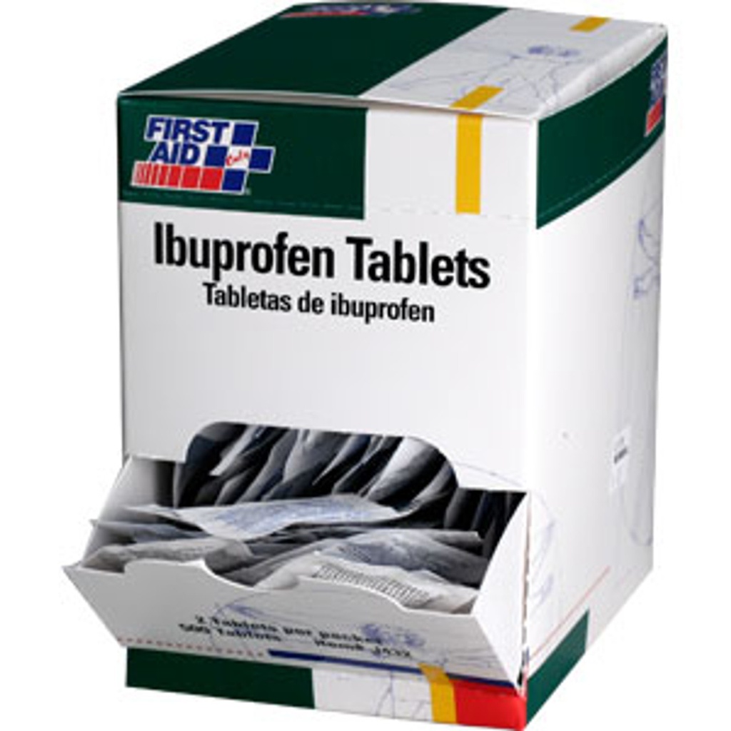 First Aid Only PhysiciansCare 200 mg Ibuprofen Tablet, 500/Box