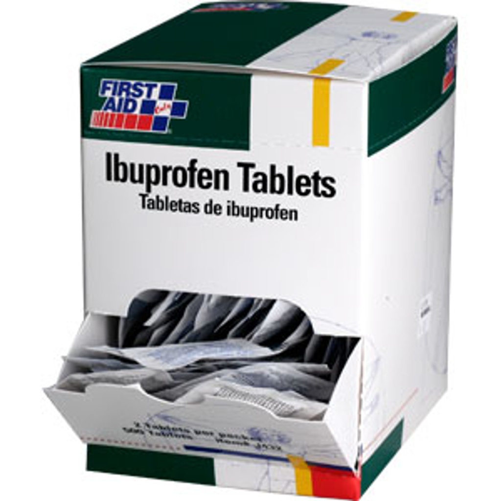 First Aid Only PhysiciansCare 200 mg Ibuprofen Tablet, 500/Box