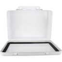 First Aid Only Weatherproof Horizontal Metal Case with Gasket & Handle Hanger, 16/Unit