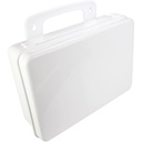 First Aid Only Weatherproof Polypropylene Plastic Case with Gasket & Handle Hanger, 10/Unit