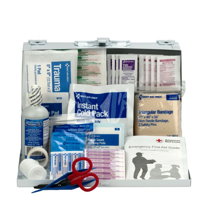 First Aid Only 25 Person First Aid Kit with Metal Case