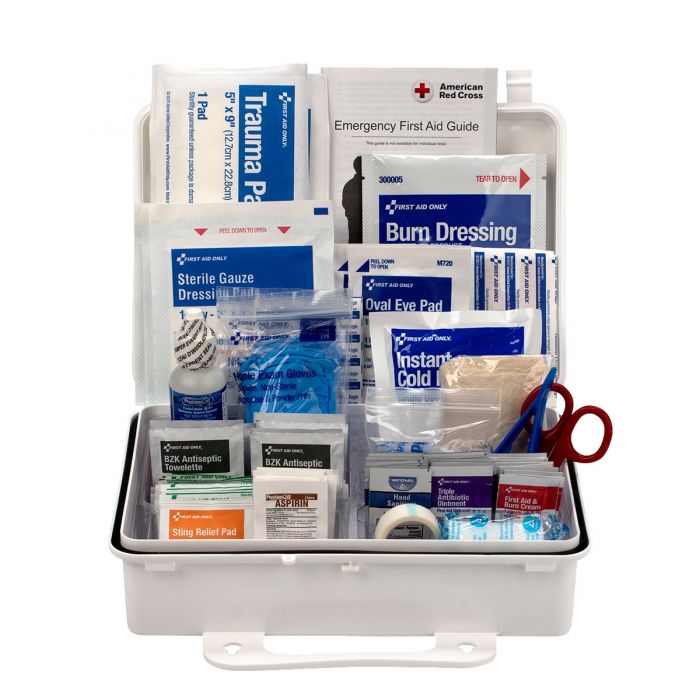 First Aid Only 25 Person ANSI Class A+ Bulk First Aid Kit with Plastic Case
