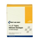 First Aid Only 1 inch x 3 inch Sterile Fabric Bandage, 50/Box