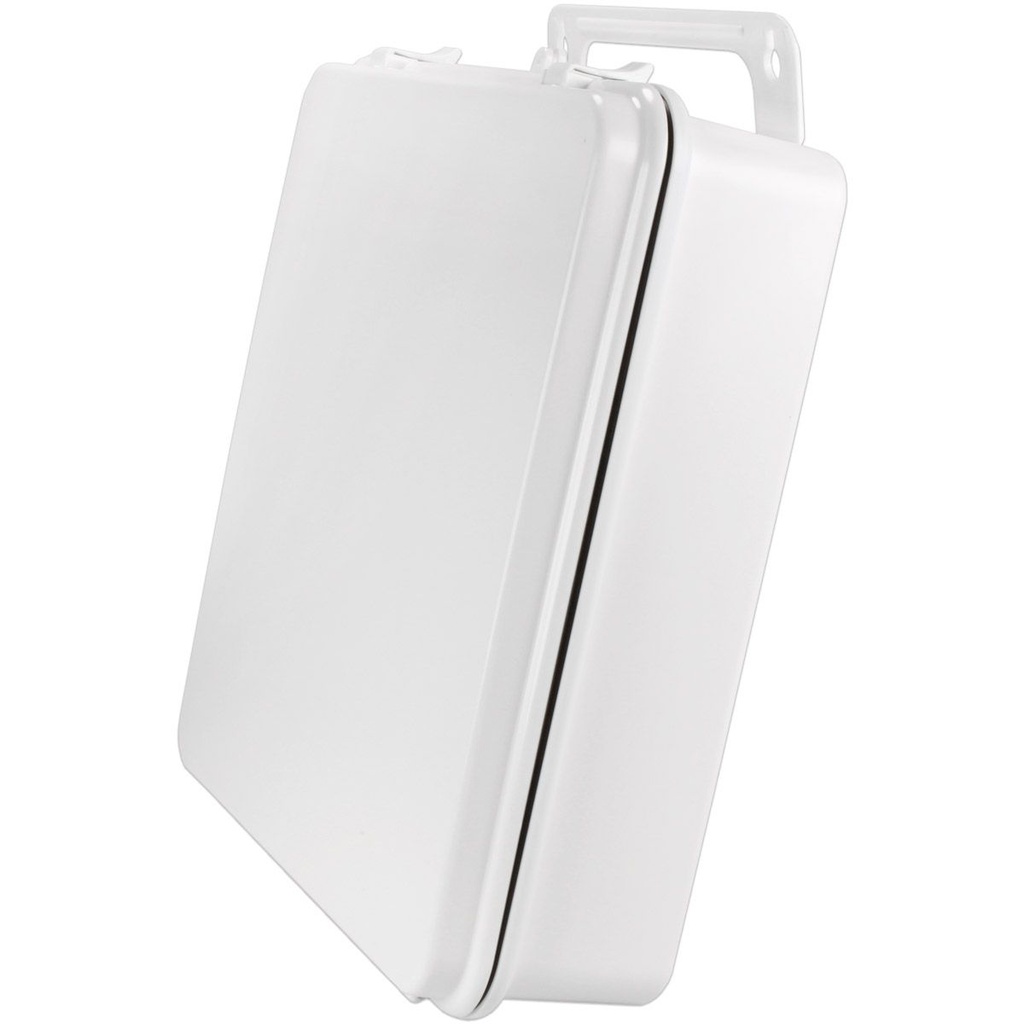 First Aid Only Weatherproof Polypropylene Plastic Case with Gasket & Handle Hanger, 24/Unit