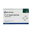 First Aid Only 4 inch x 5 inch Instant Cold Pack, White