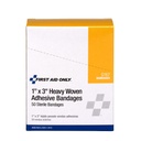 First Aid Only 1 inch x 3 inch Sterile Heavy Woven Fabric Bandage, 50/Box