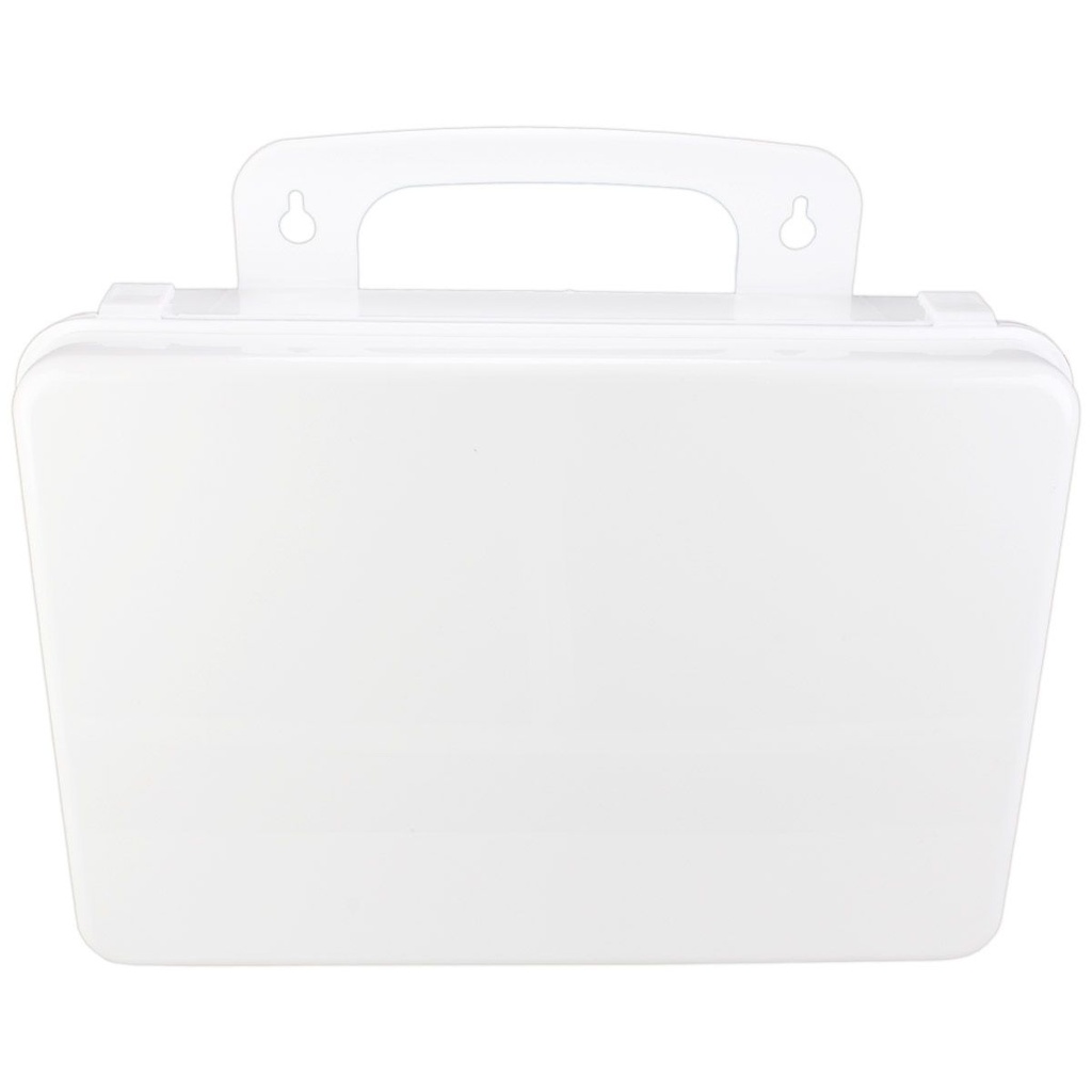First Aid Only Weatherproof Polypropylene Plastic Case with Gasket & Handle Hanger, 10/Unit