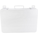First Aid Only Weatherproof Horizontal Metal Case with 1 Shelf & Gasket, 36/Unit