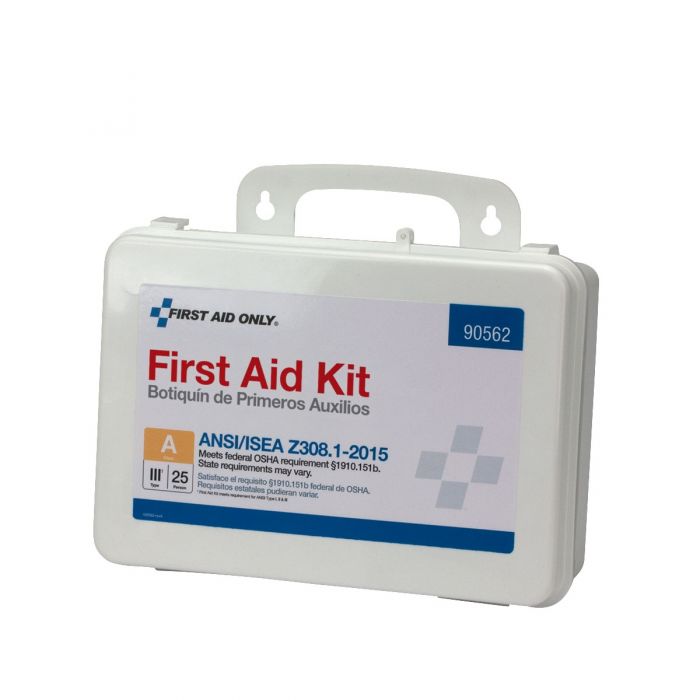 First Aid Only 25 Person ANSI Class A Bulk First Aid Kit with Plastic Case