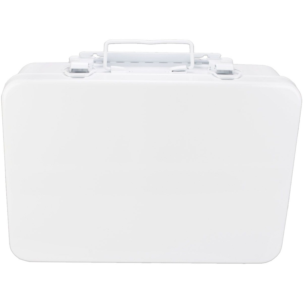 First Aid Only Weatherproof Horizontal Metal Case with Gasket & Handle Hanger, 16/Unit