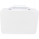 First Aid Only Weatherproof Horizontal Metal Case with Gasket & Handle Hanger, 16/Unit