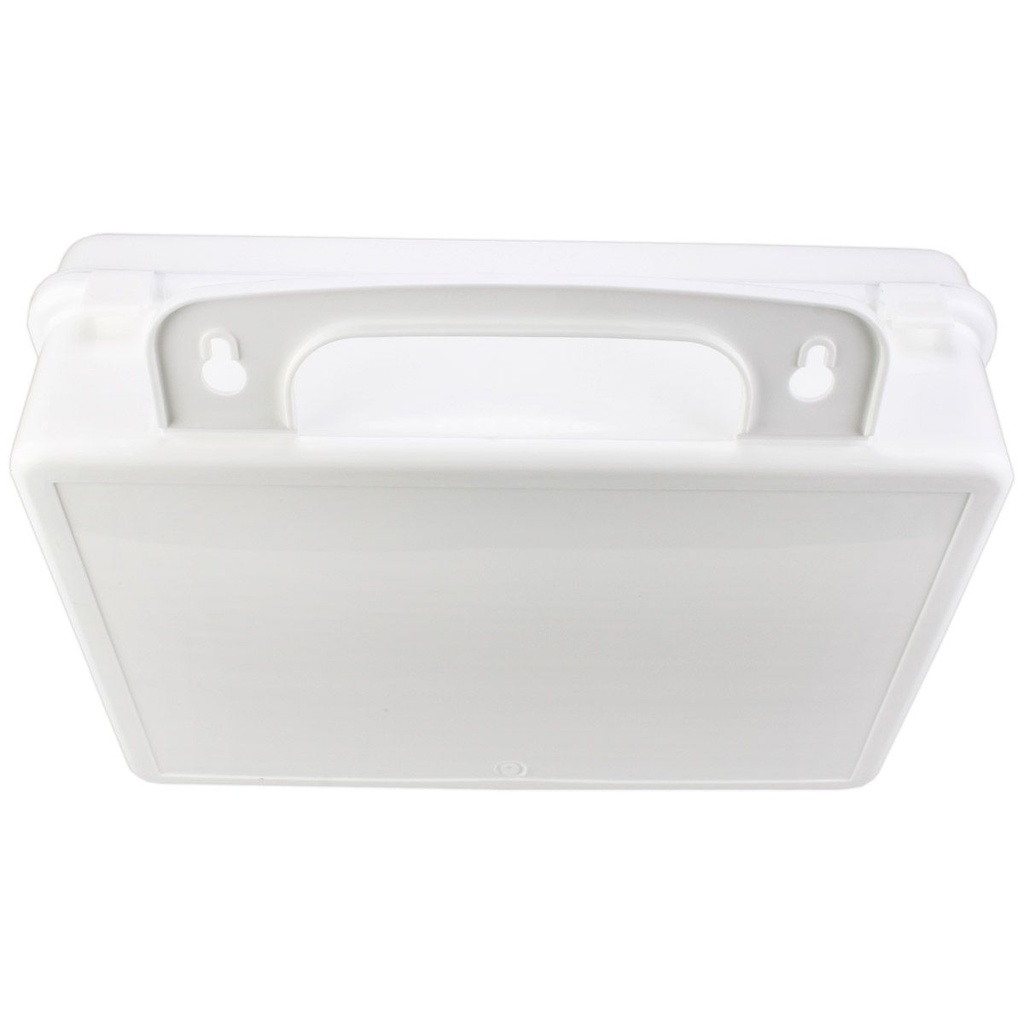 First Aid Only Weatherproof Polypropylene Plastic Case with Gasket & Handle Hanger, 16/Unit