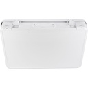 First Aid Only Weatherproof Horizontal Metal Case with 1 Shelf & Gasket, 36/Unit