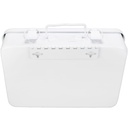 First Aid Only Weatherproof Horizontal Metal Case with Gasket & Handle Hanger, 16/Unit