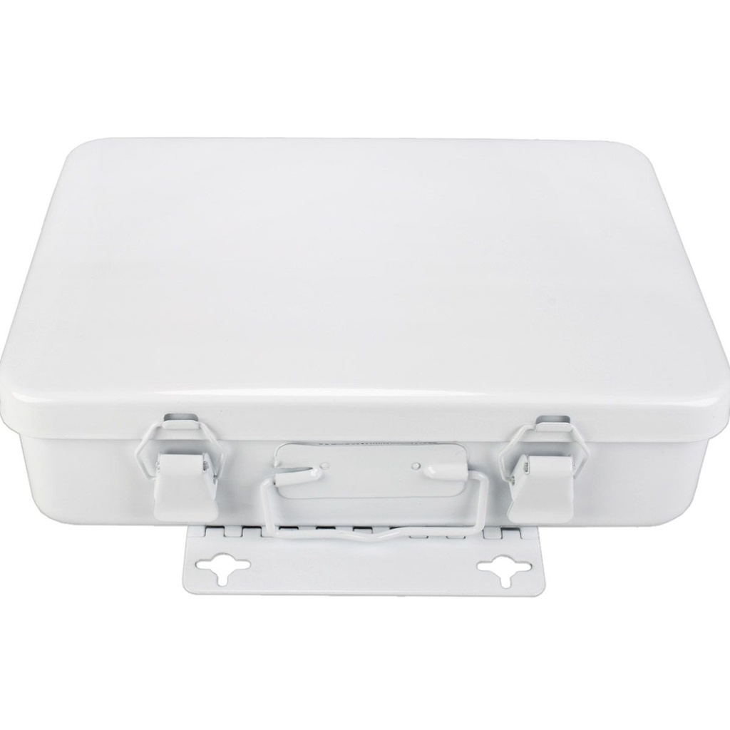 First Aid Only Weatherproof Horizontal Metal Case with Gasket & Handle Hanger, 16/Unit