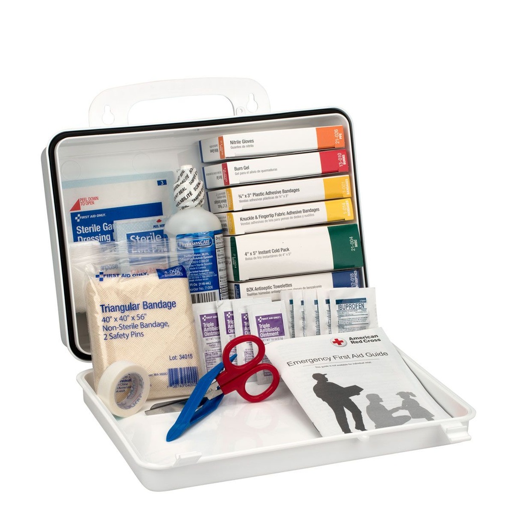 First Aid Only 25 Person Vehicle First Aid Kit with Plastic Case