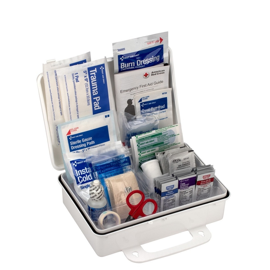First Aid Only 25 Person ANSI Class A Restaurant Bulk First Aid Kit with Plastic Case