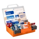 First Aid Only 25 Person Clear Front Cover First Aid Kit with Plastic Case